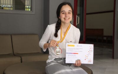 Una alumna de 2º de Bachillerato premiada en la Olimpiada Nacional de Química